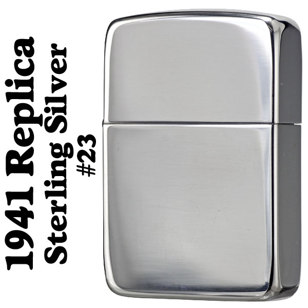 【ZIPPO】ジッポ ライター 1941スタ-リングシルバ-ジッポNO.23 画像