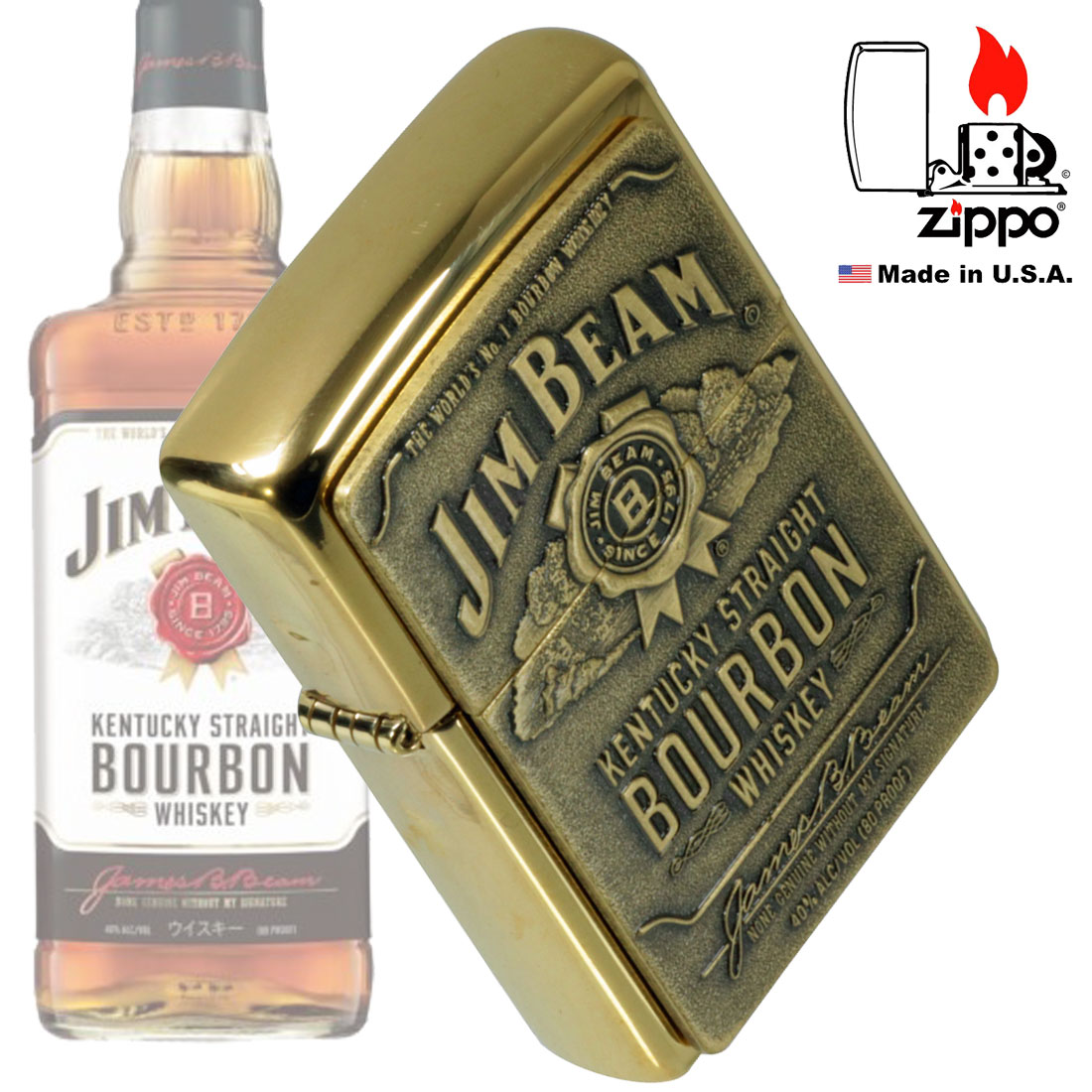 【ZIPPO】ジムビームジッポーライター929 画像3